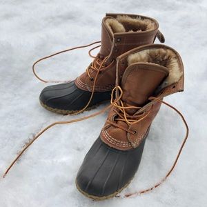 L. L. Bean insulated duck boot